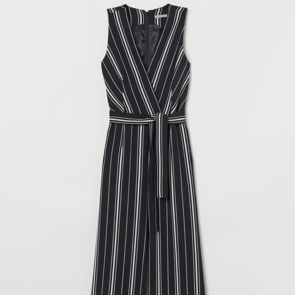 H&M Tie Belt Jumpsuit